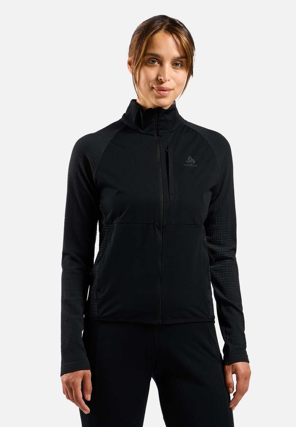 The Zeroweight Pro Performance Wool windproof hybrid cross-country jacket