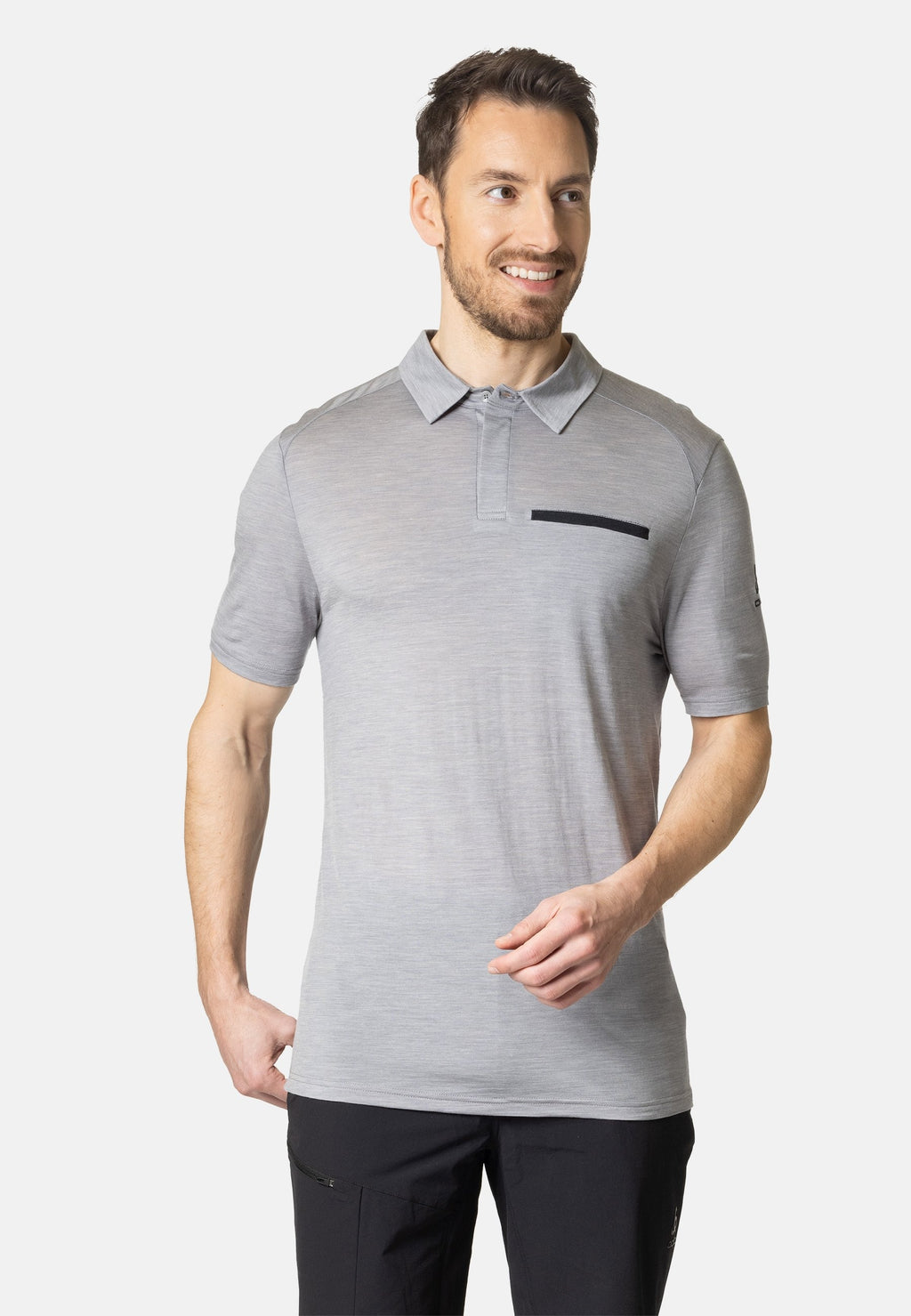 The Essentials Performance Wool 130 polo shirt