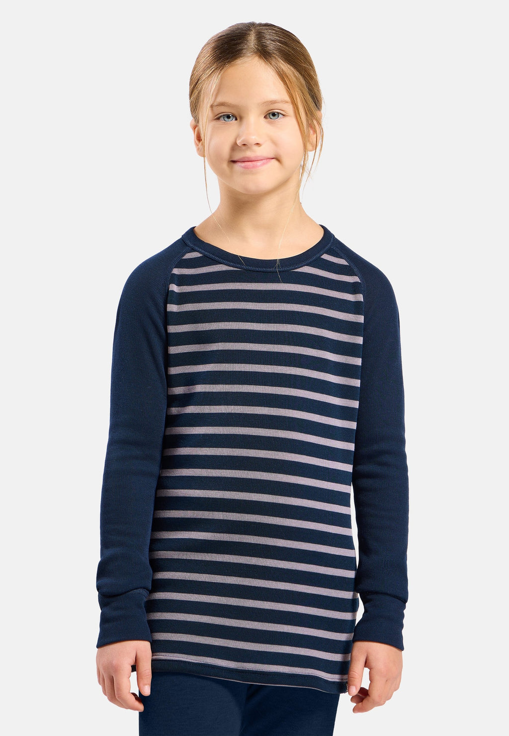 The Active Warm Kids' Stripes Base Layer Top