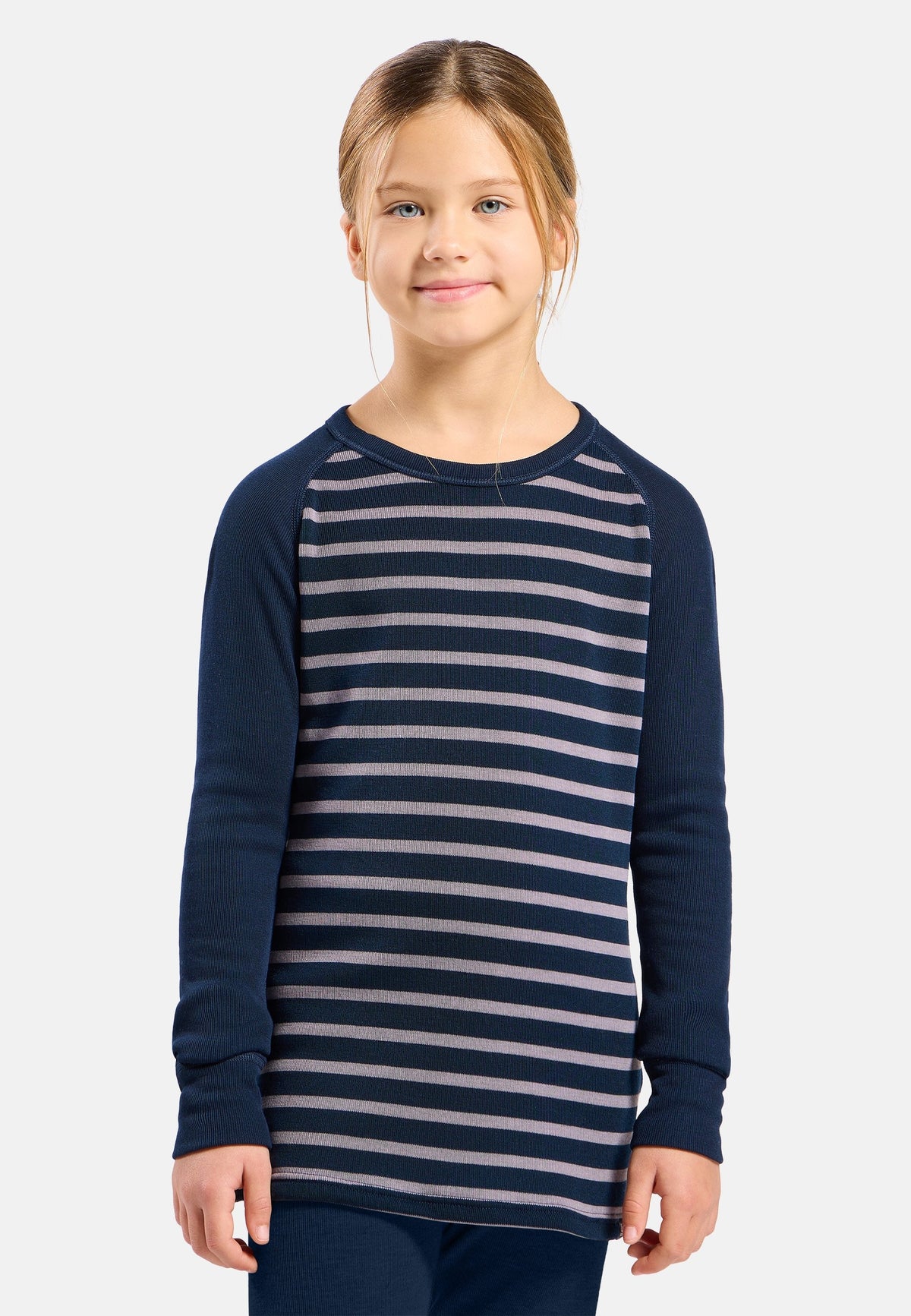 The Active Warm Kids' Stripes Base Layer Top