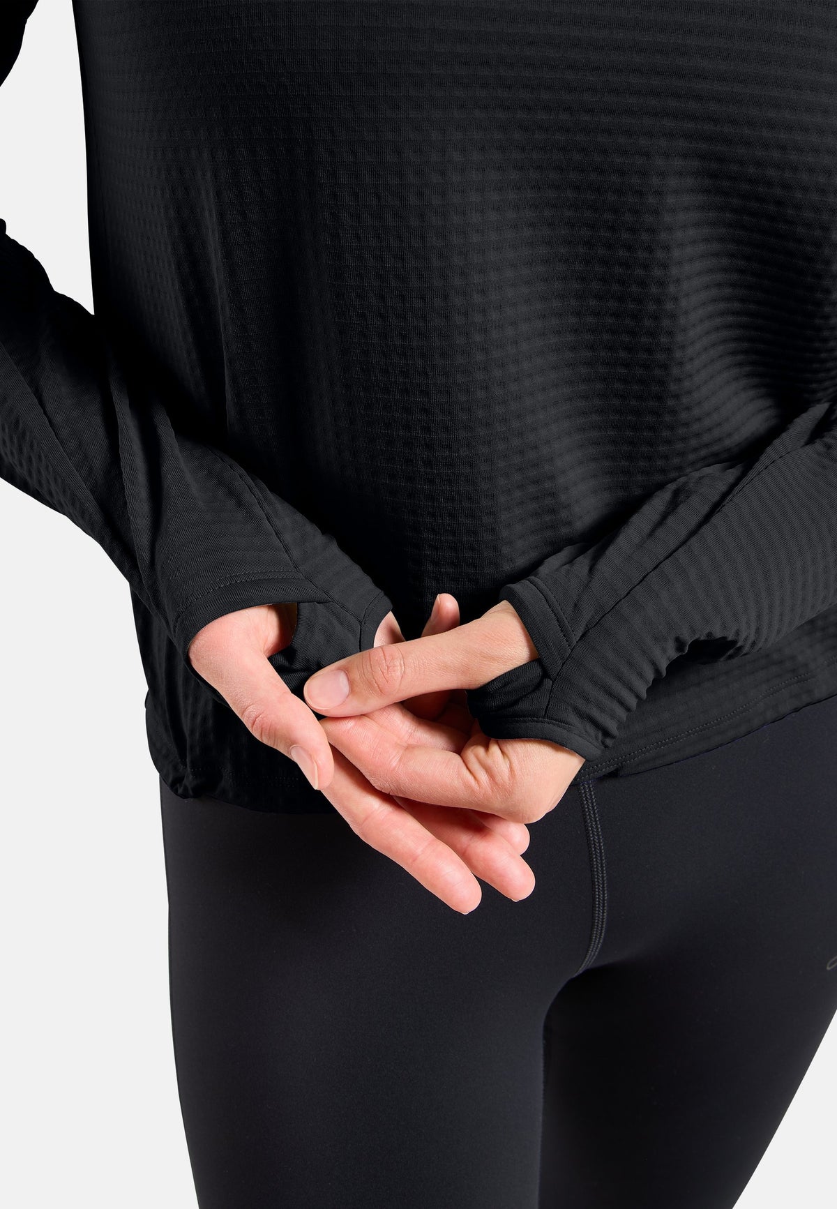 The Essentials Thermal turtleneck running mid layer