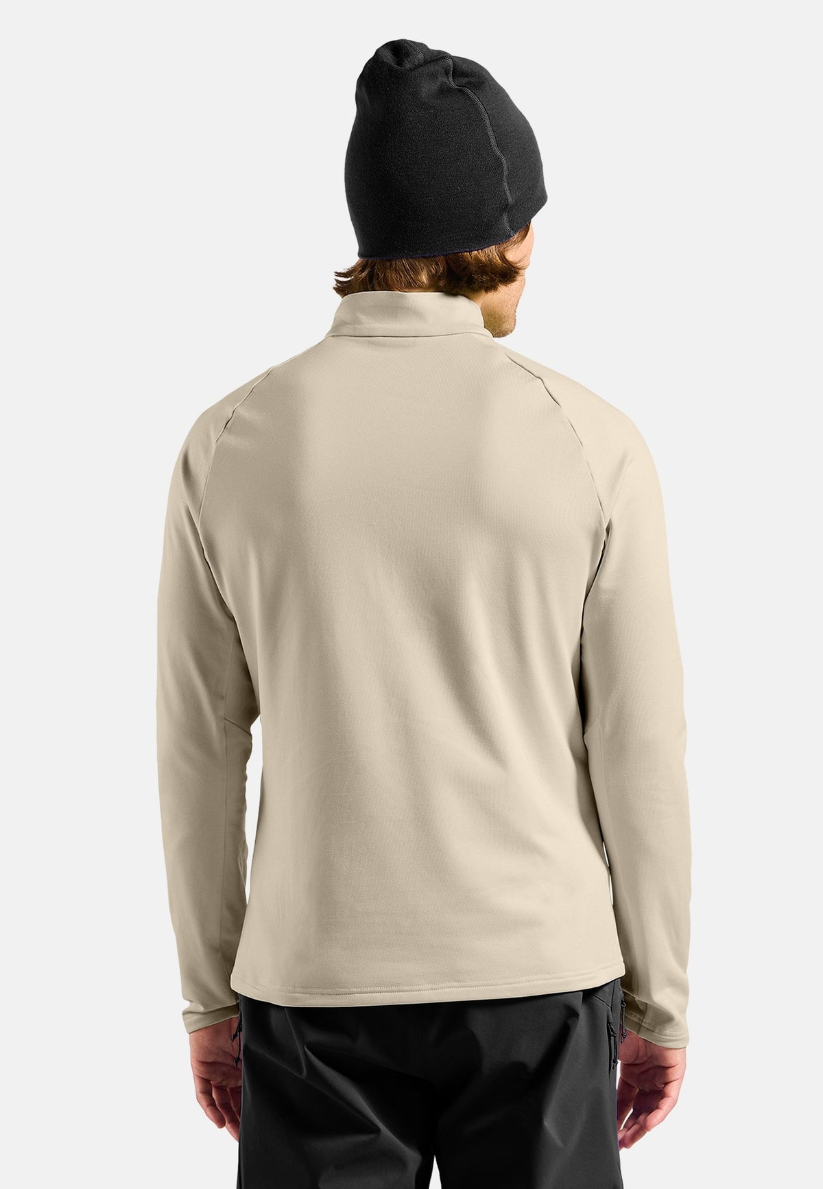 The Essentials Light half-zip mid layer
