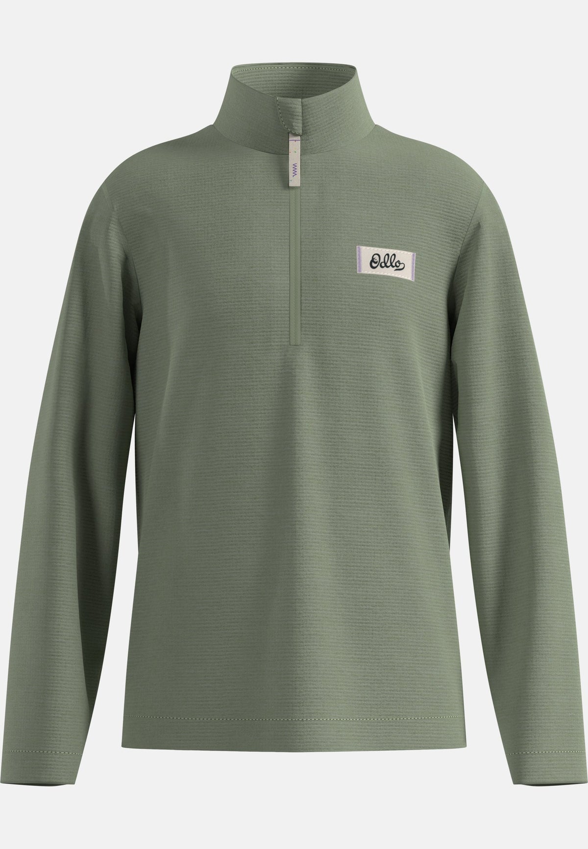 The Essentials kids' grid fleece half-zip multisport mid layer