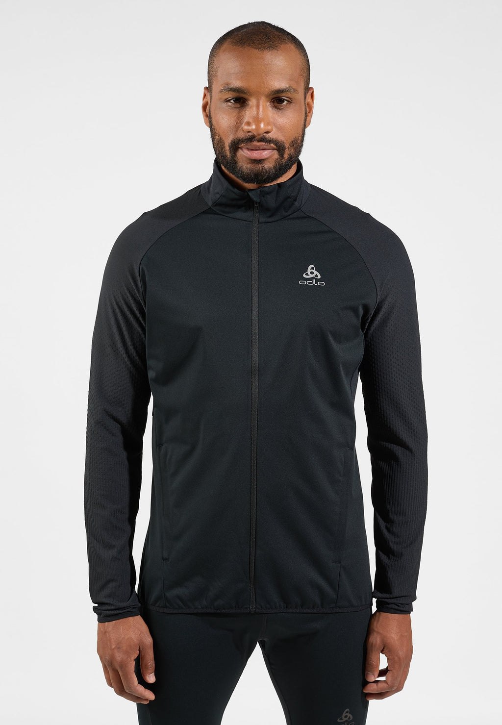 The men's Zeroweight Warm hybrid running jacket