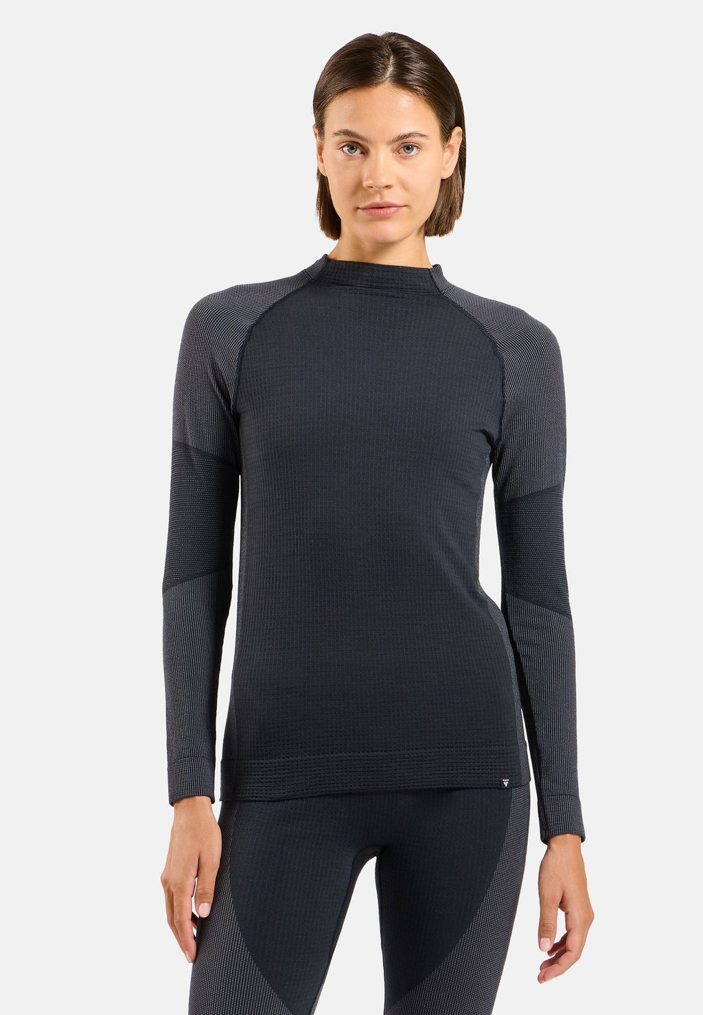 The Seamless Performance Wool crewneck base layer top