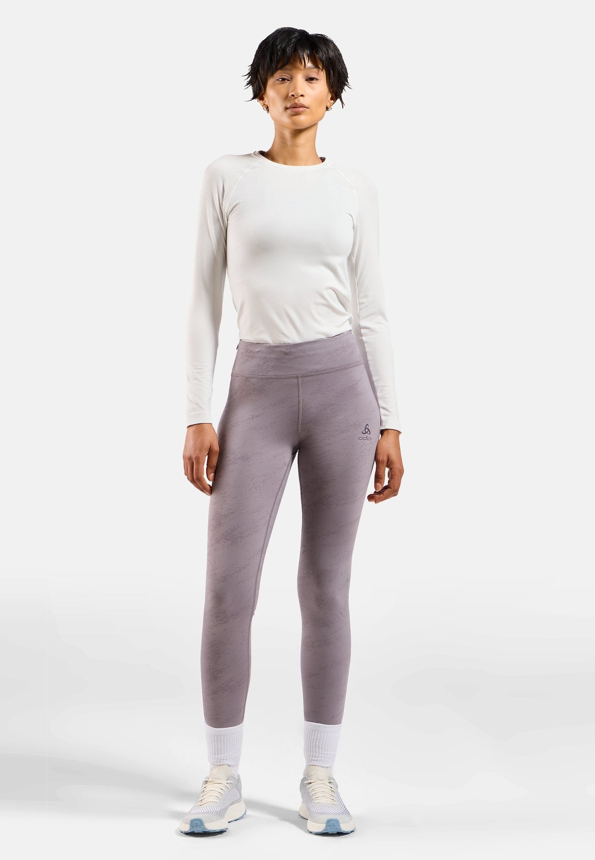 The Zeroweight print reflective running tights