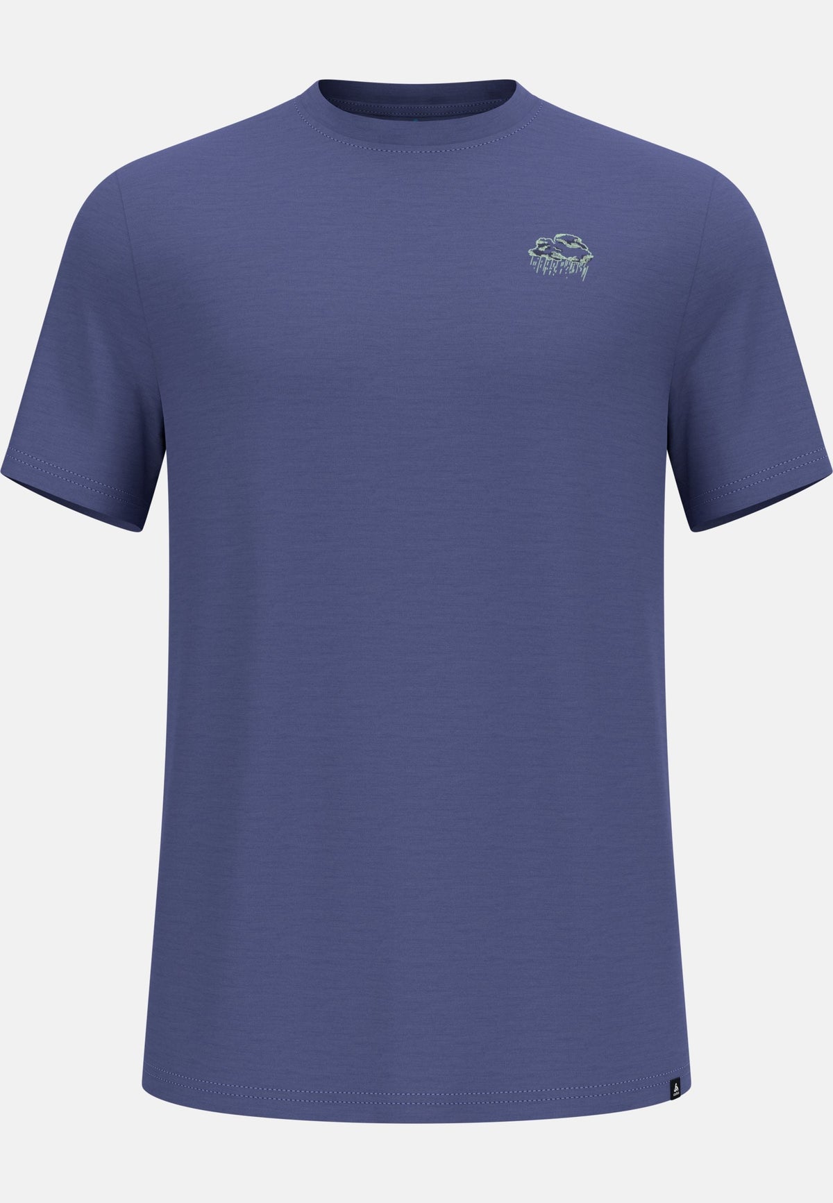 The Ascent merino 160 raincloud t-shirt