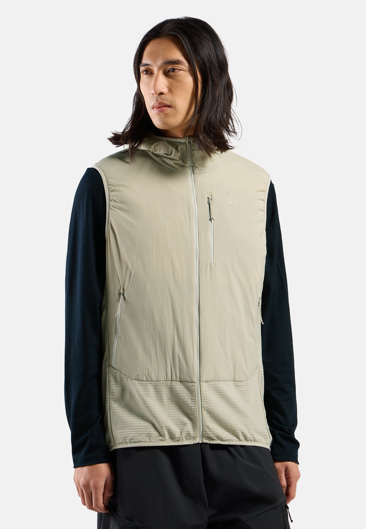 The Ascent wool insulated hybrid vest