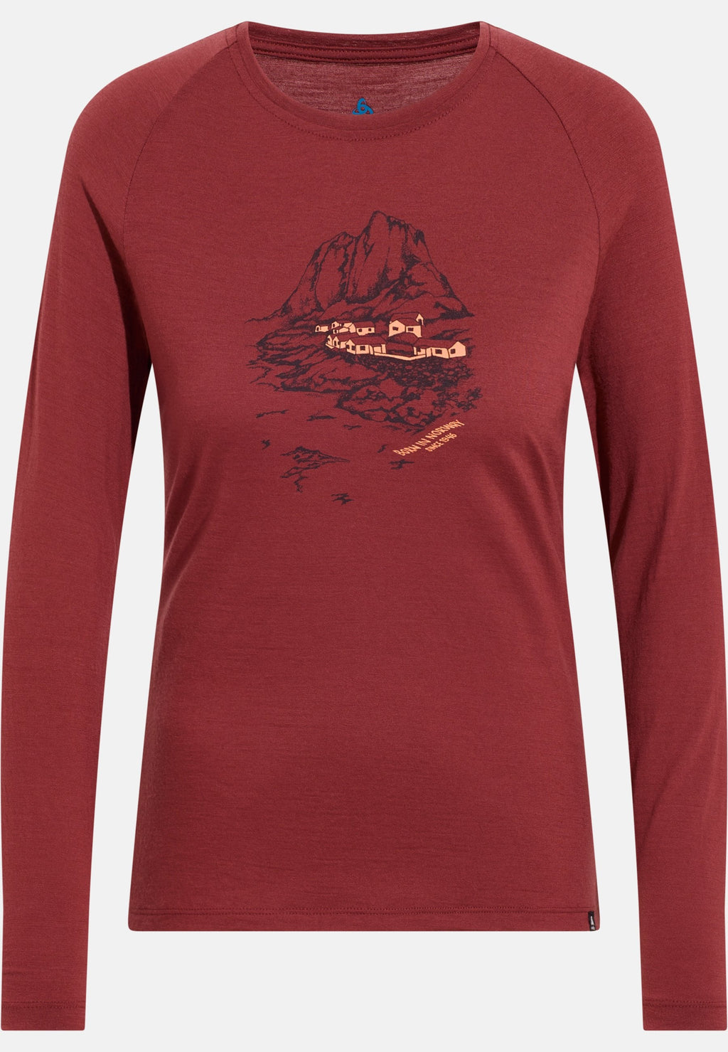 The Ascent 365 merino 200 Norway graphic