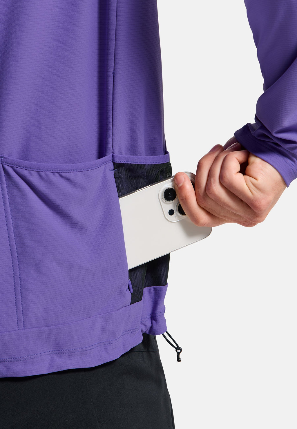 The Explorer Chill-Tec cargo long-sleeve t-shirt