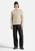 The Essentials Light half-zip mid layer