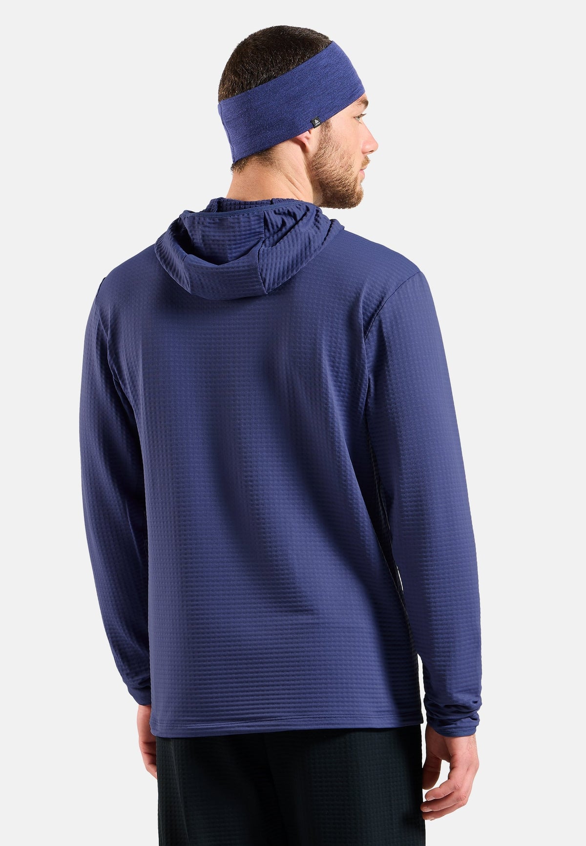 The Essentials Thermal hooded running mid layer