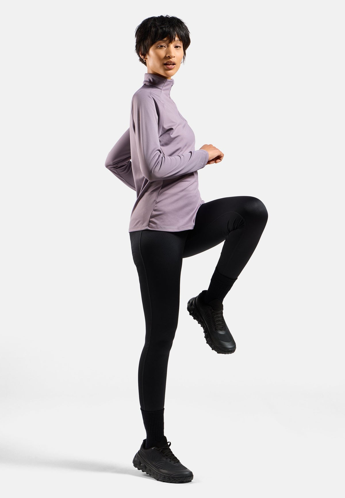 The Essentials Ceramiwarm half-zip mid layer