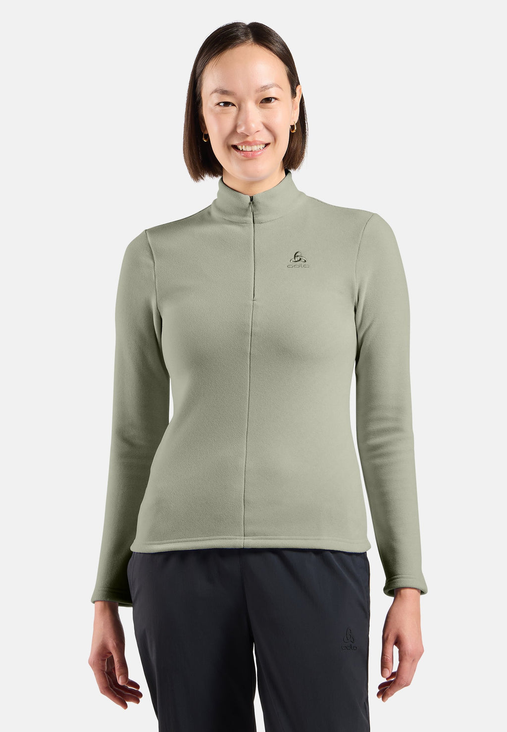 The women's Roy half-zip mid layer