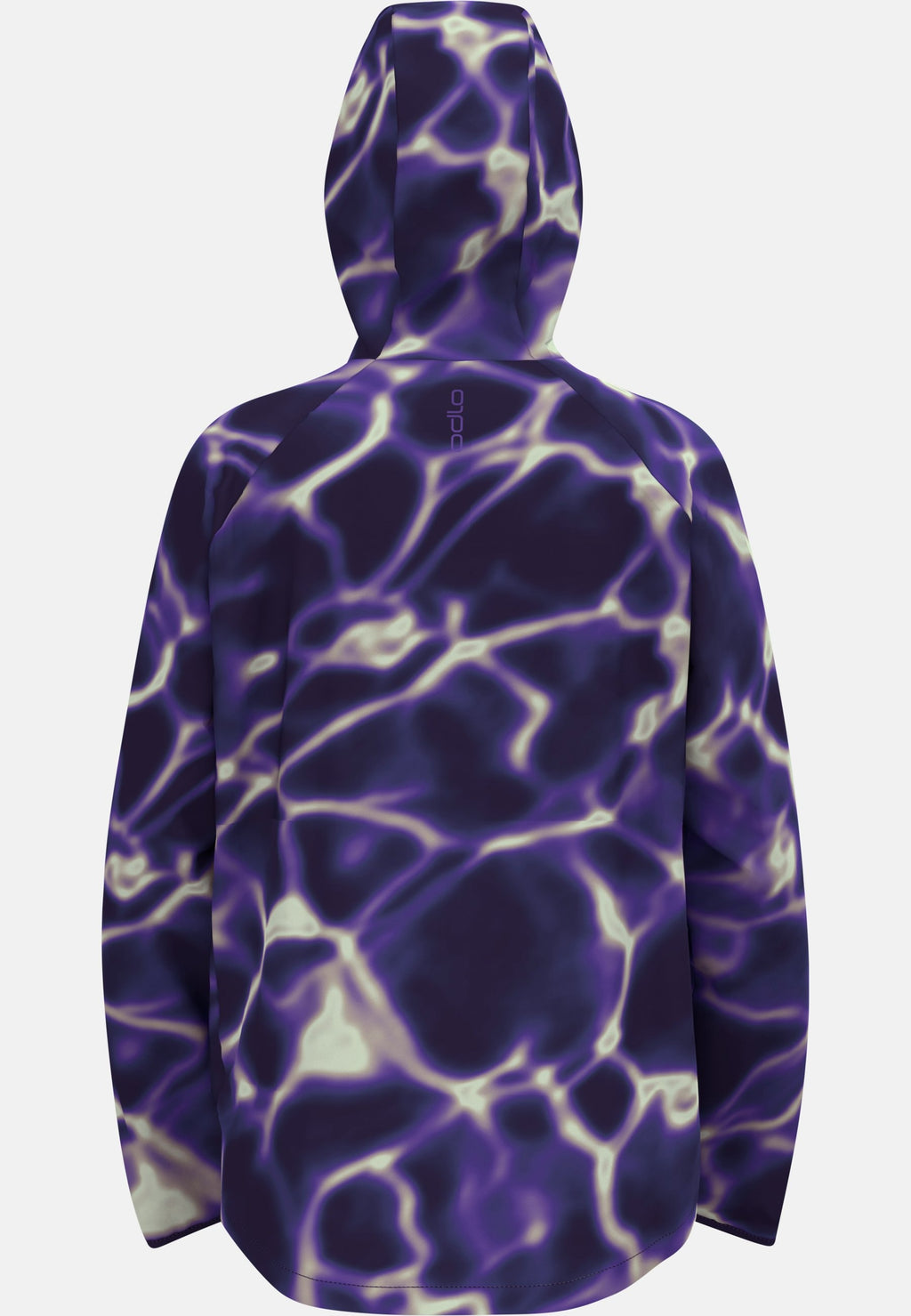 The Zeroweight print hooded running anorak