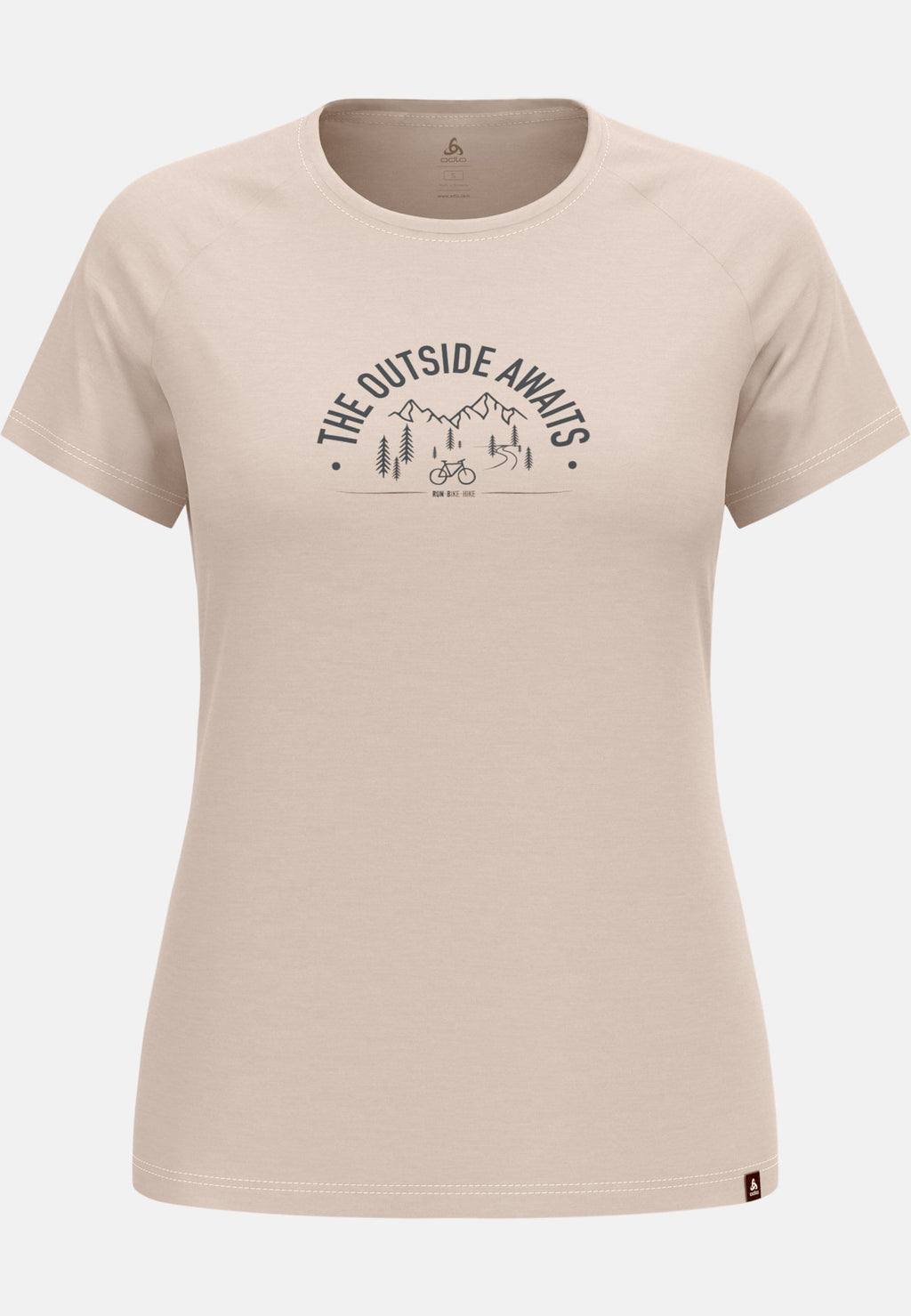 The Ride 365 Performance Wool 130 print t-shirt