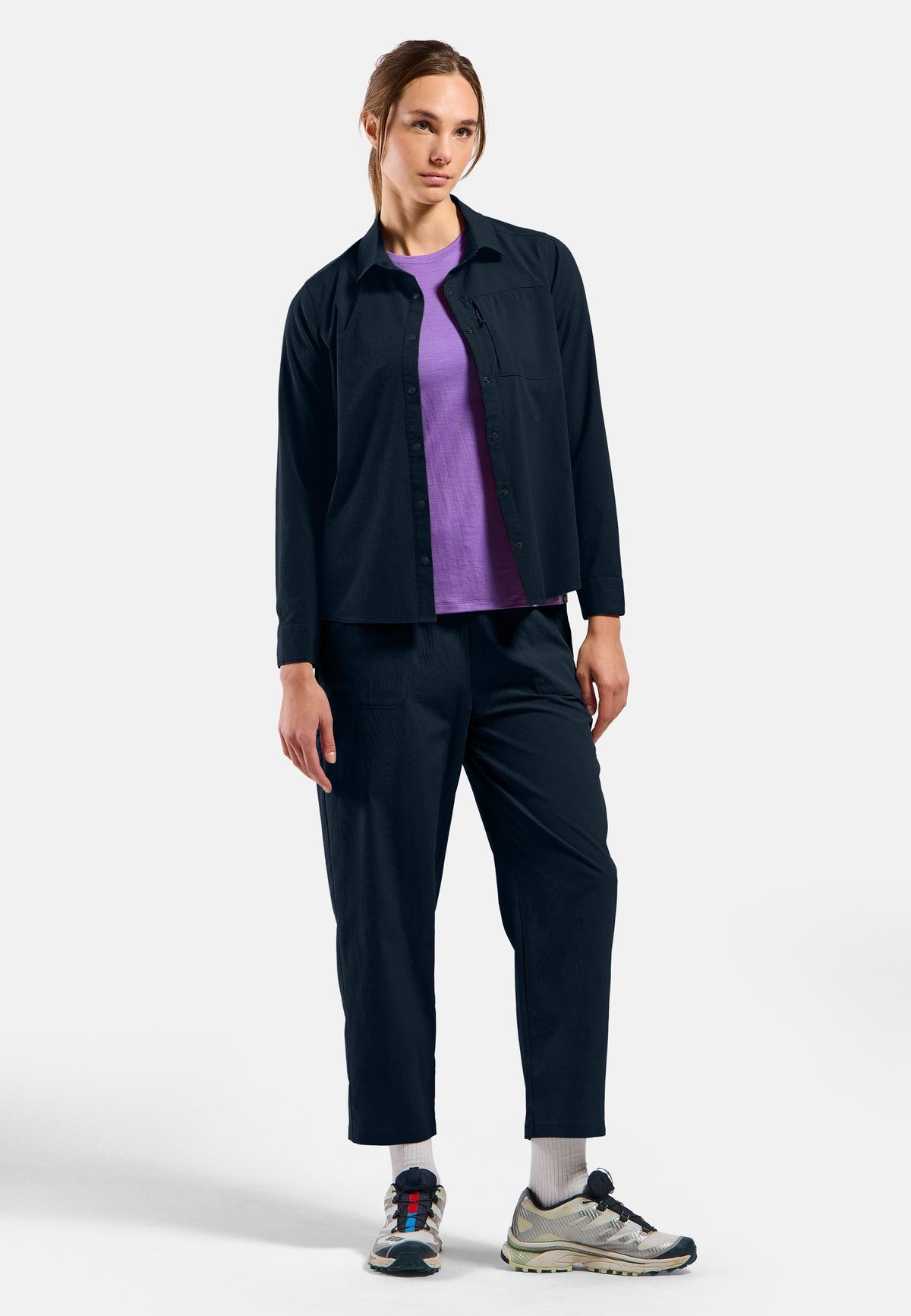 The Essentials long-sleeve hiking shirt