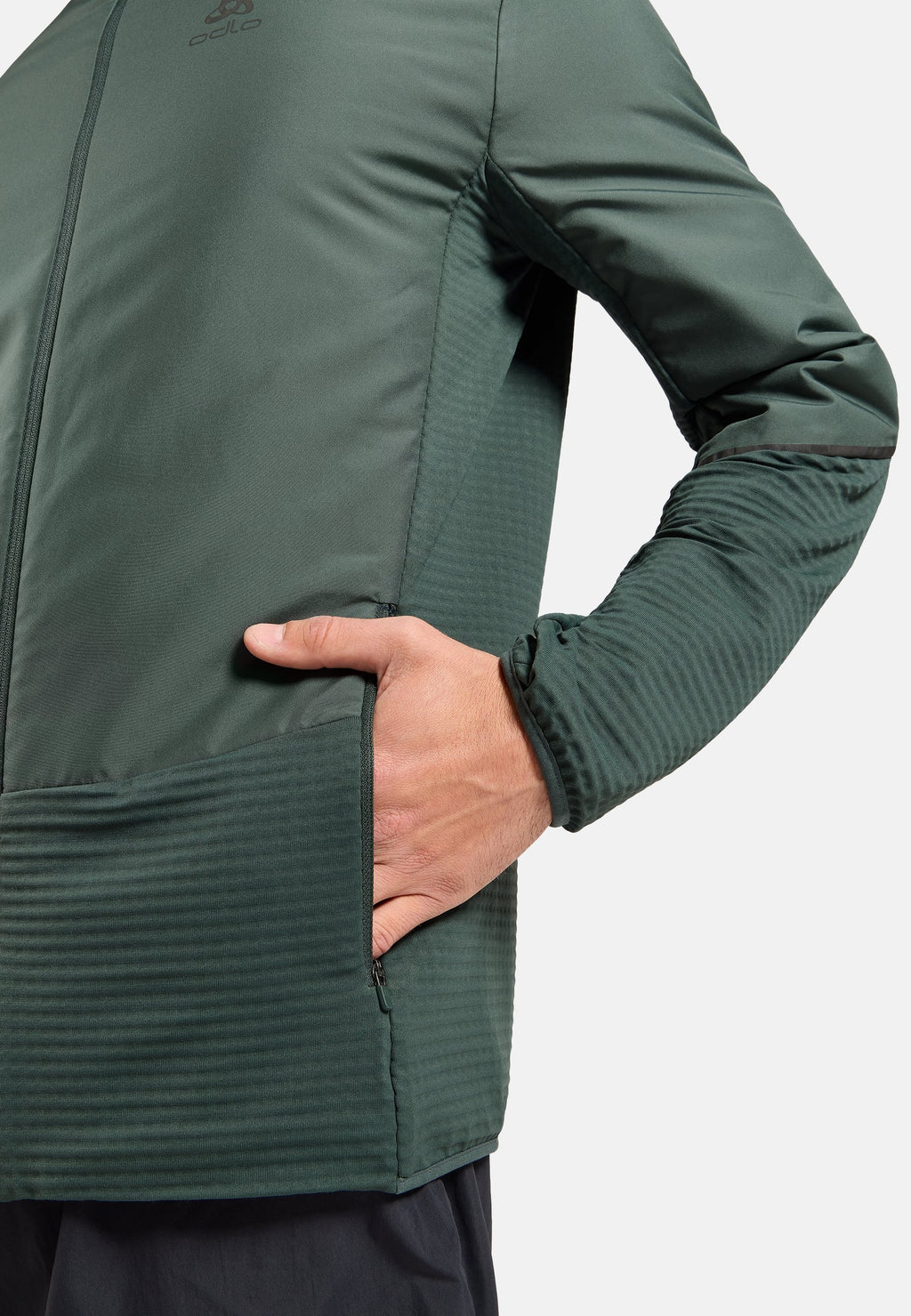The Essentials Insulator hybrid running jacket