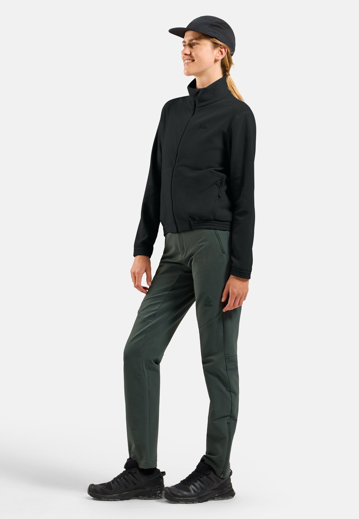 The Essentials classic fleece full-zip multisport mid layer
