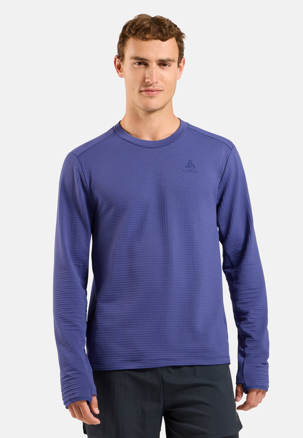 The Essentials Thermal crewneck running mid layer