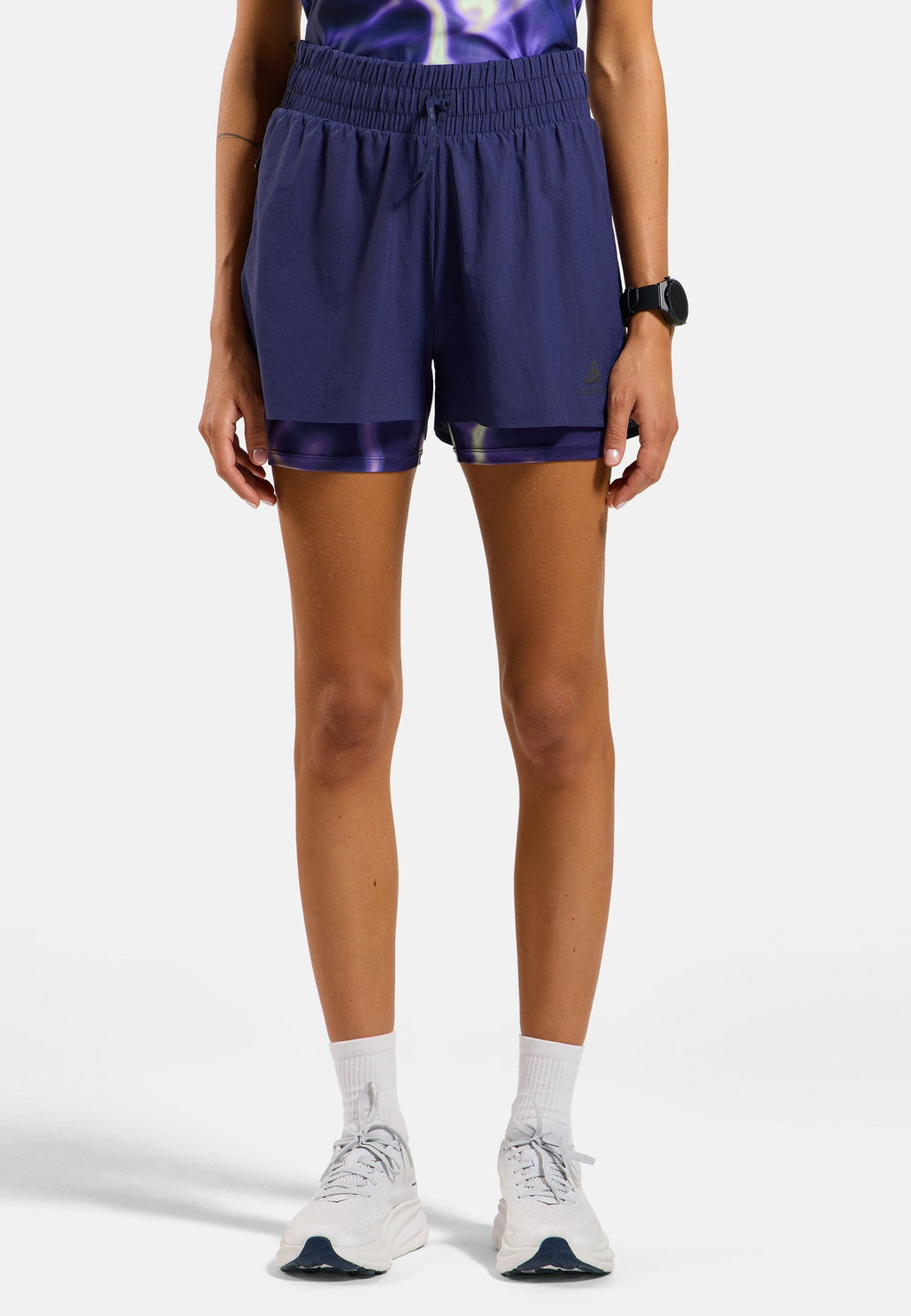 The Zeroweight 3-inch 2-in-1 print running shorts