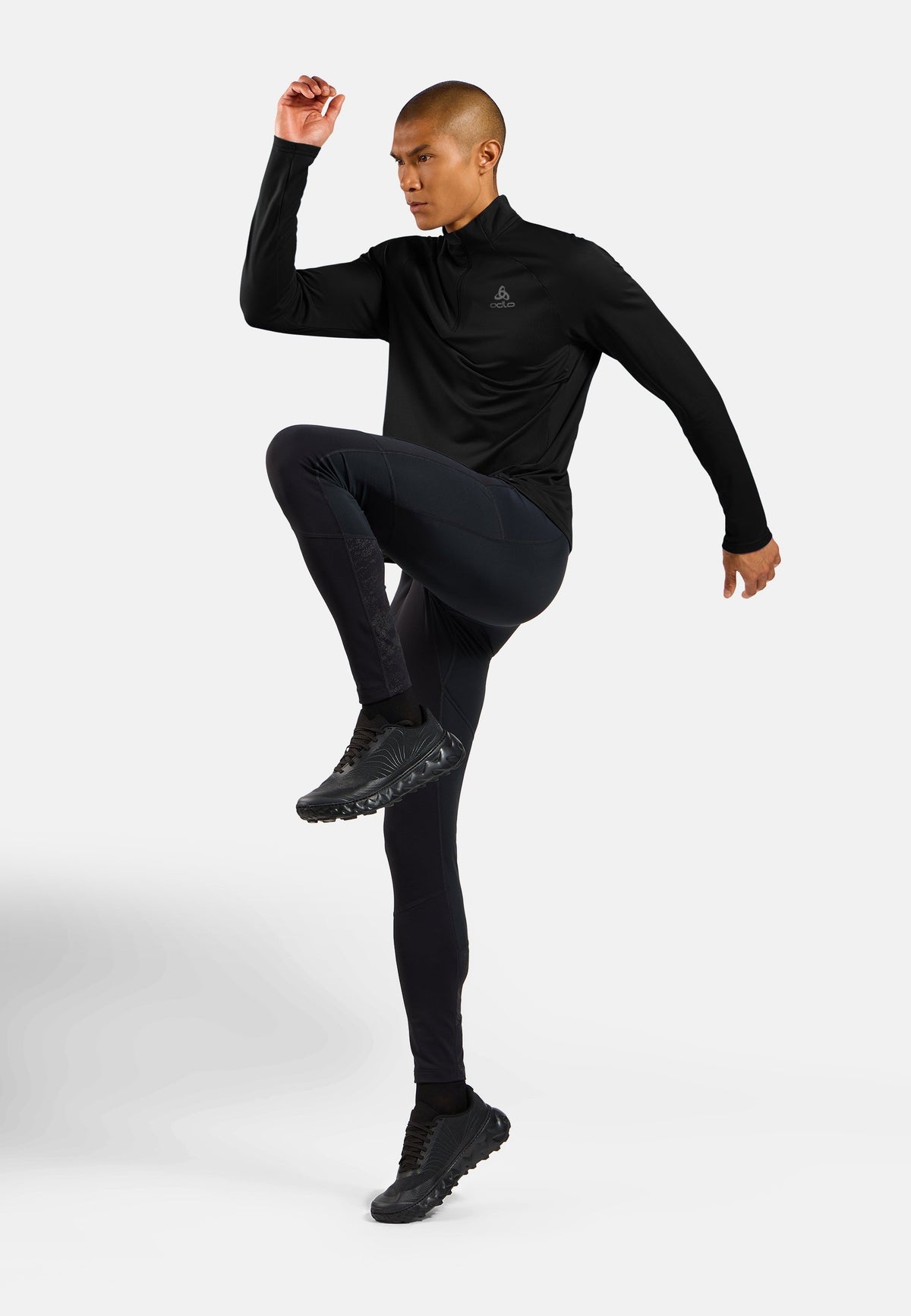 The Essentials Ceramiwarm half-zip mid layer