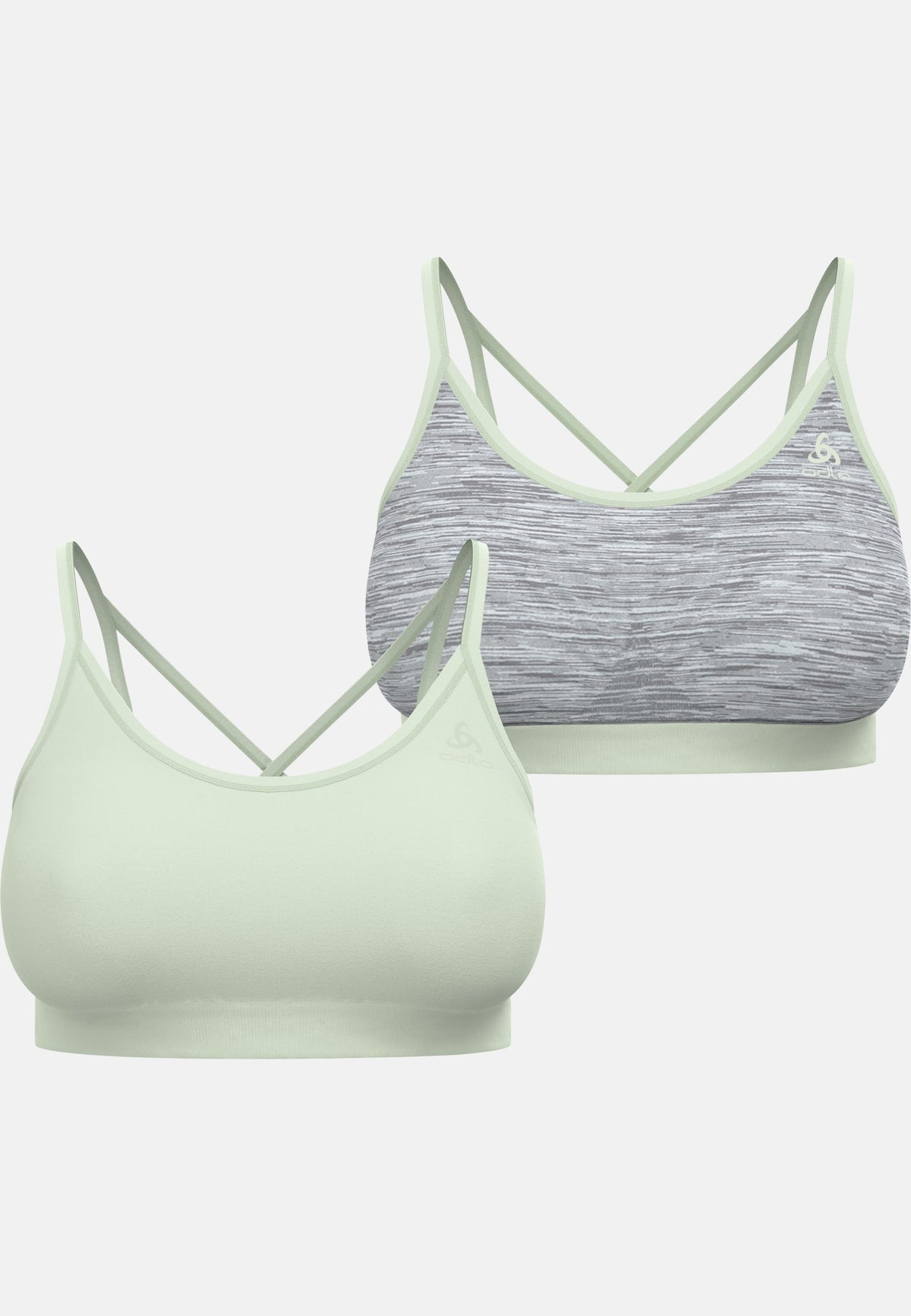 The Seamless soft-support reversible sports bra