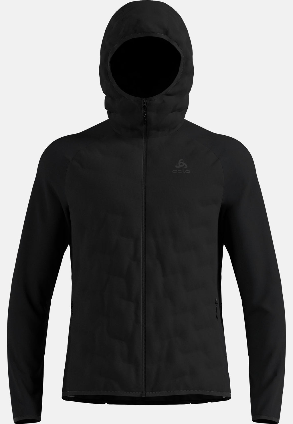 The Zeroweight Insulator hybrid mid layer hooded zip