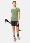 The Ascent Performance Wool Light sunrise t-shirt