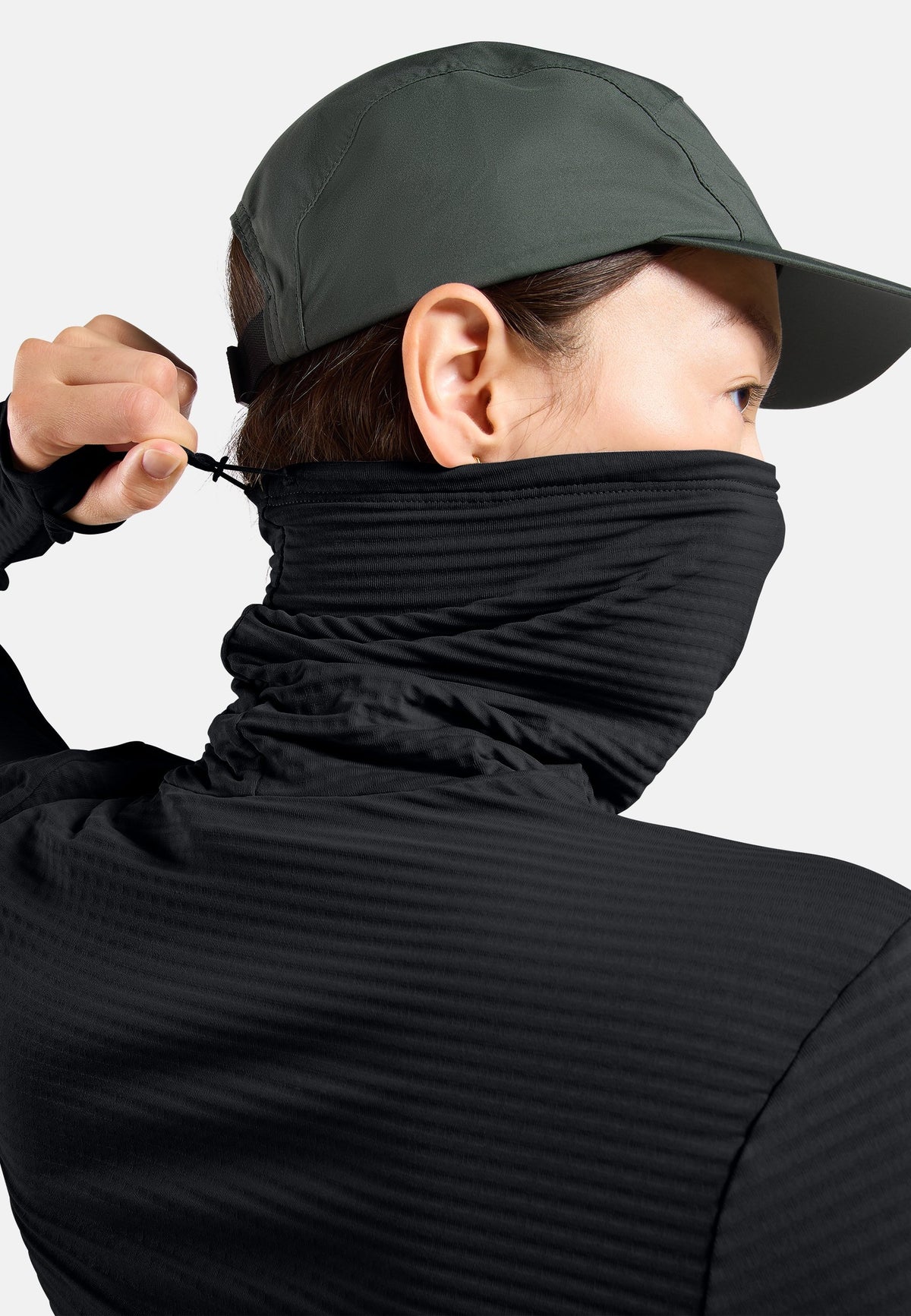 The Essentials Thermal turtleneck running mid layer