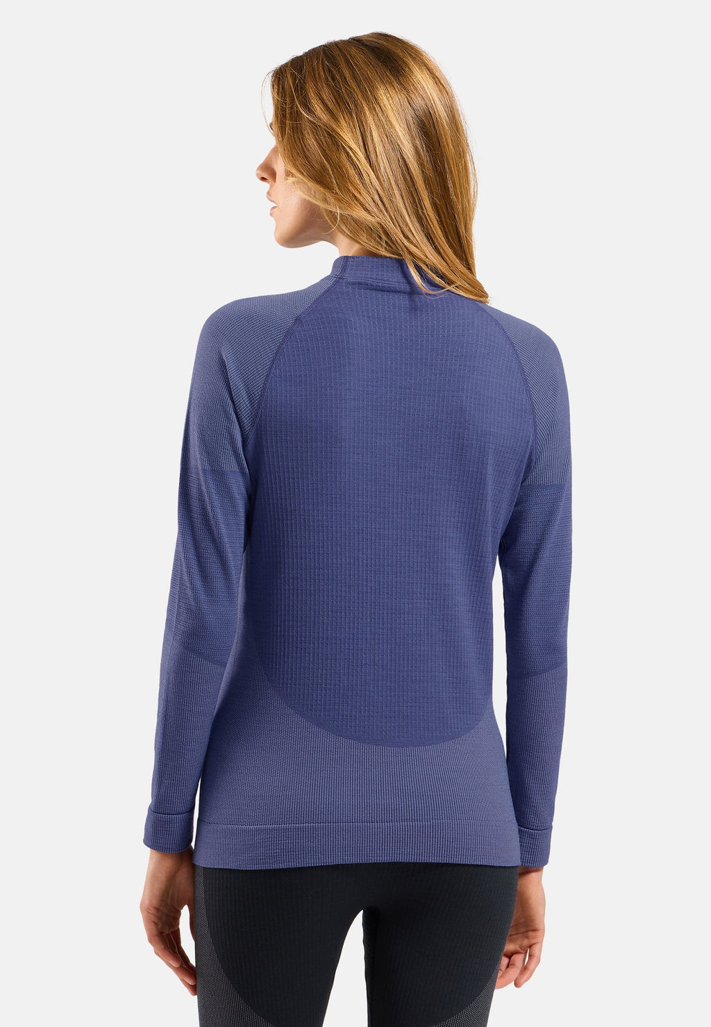 The Seamless Performance Wool crewneck base layer top