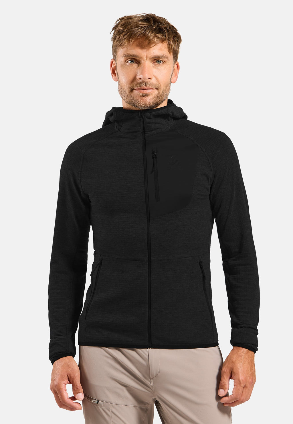 The Ascent mid layer hooded zip