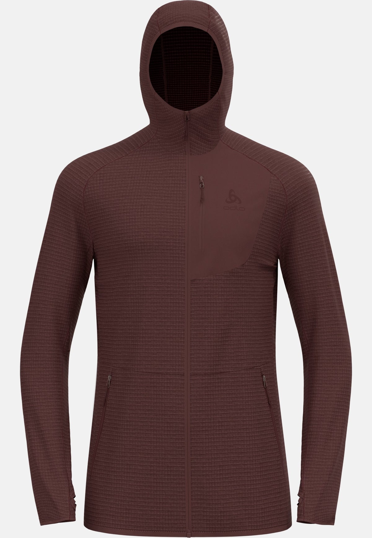 The Ascent mid layer hooded zip
