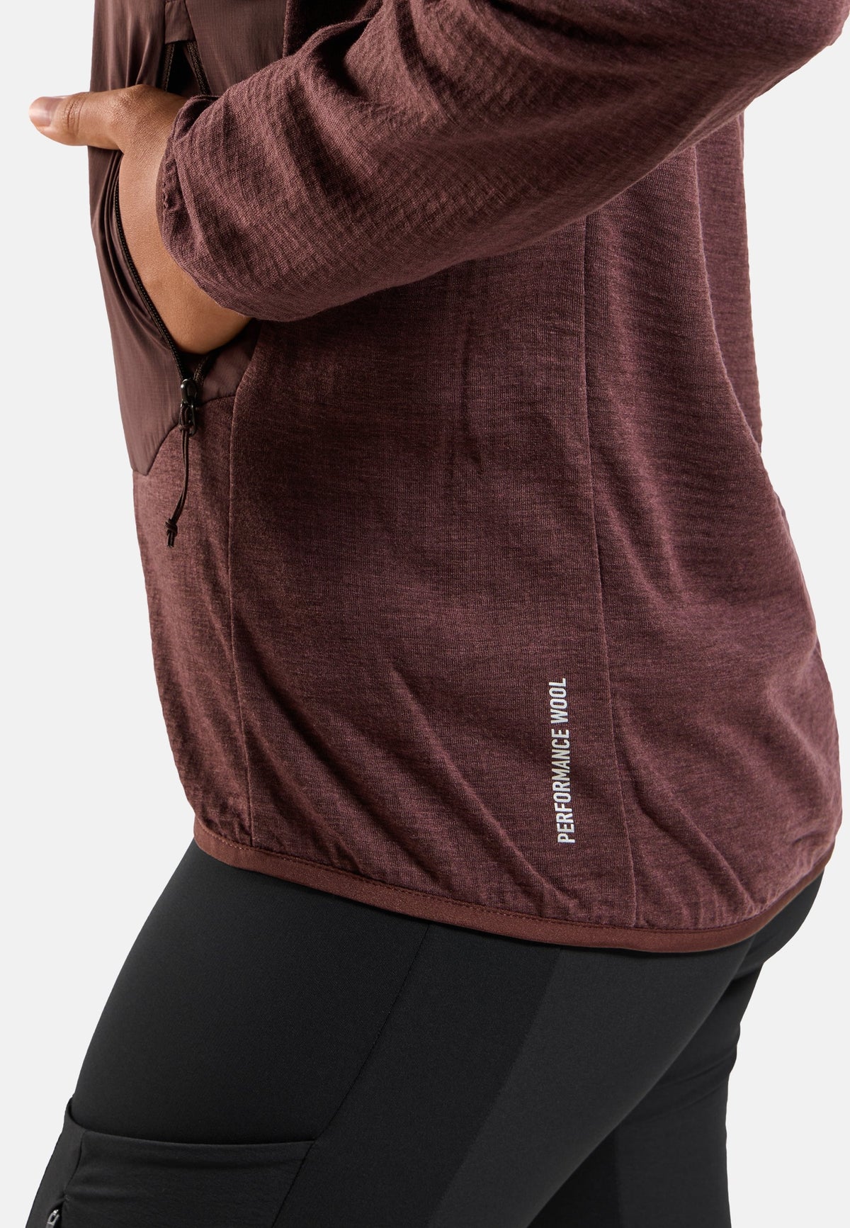The Ascent wool insulated hybrid jacket