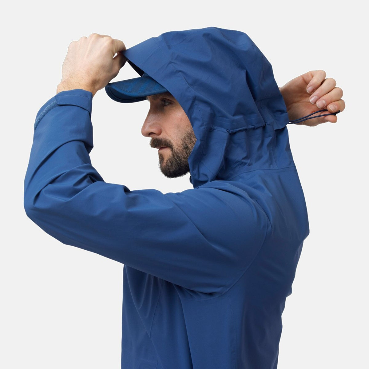 The men's Aegis 2.5L waterproof hardshell jacket