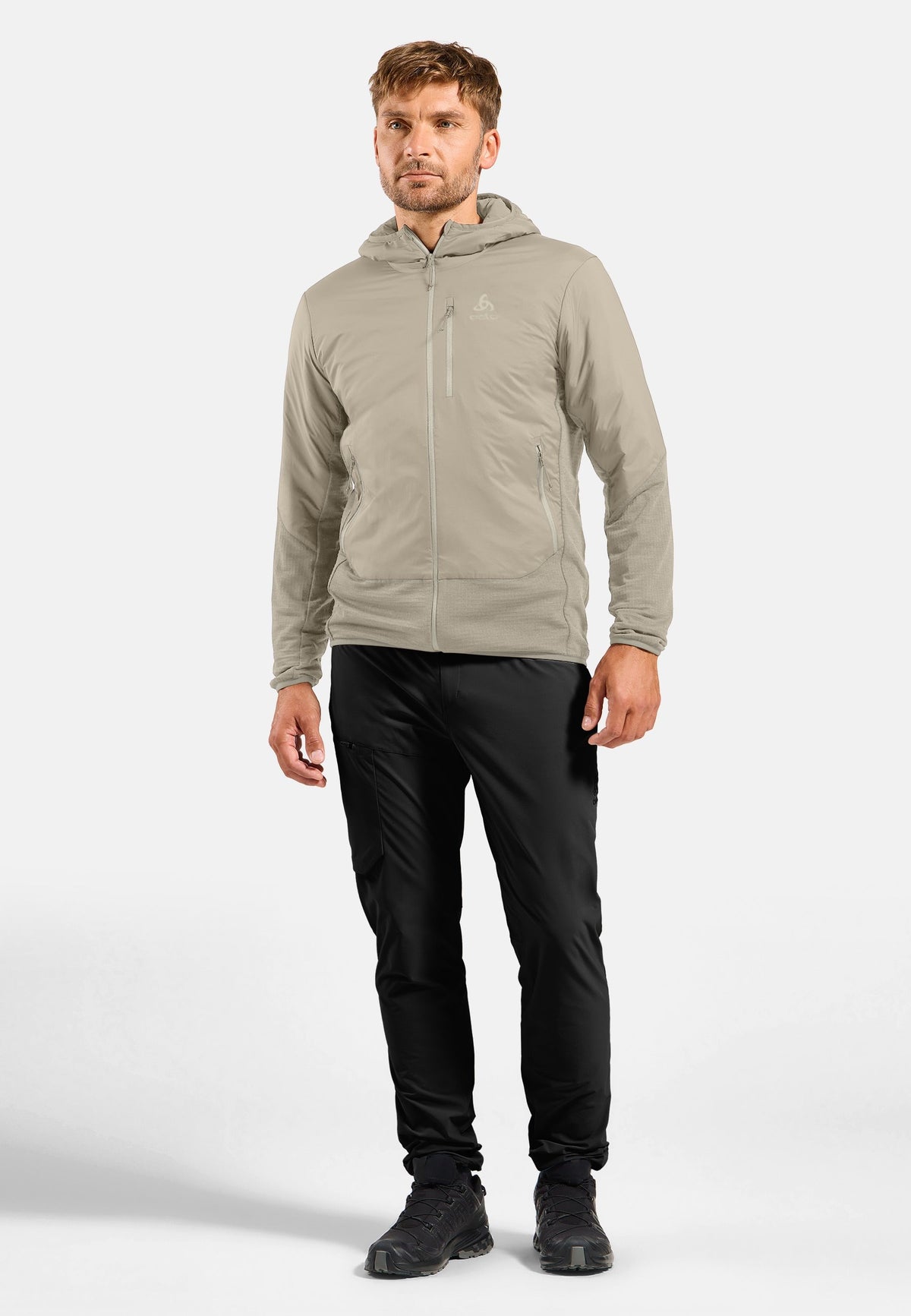 The Ascent wool insulated hybrid jacket