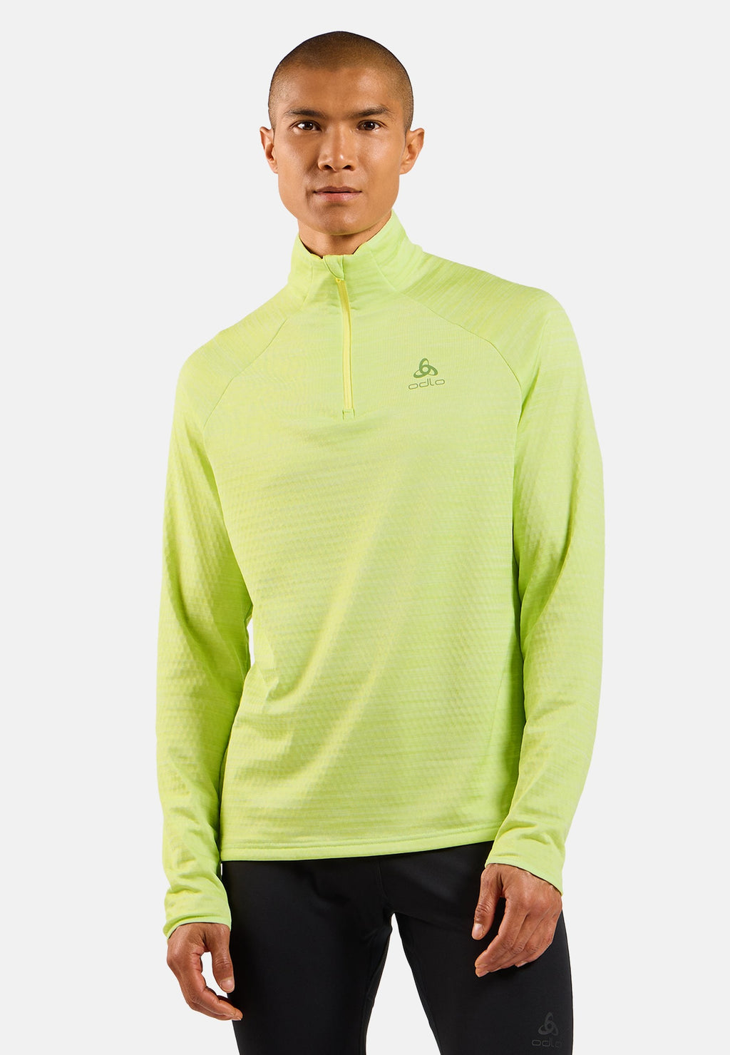 The men's Run Easy half-zip mid layer top