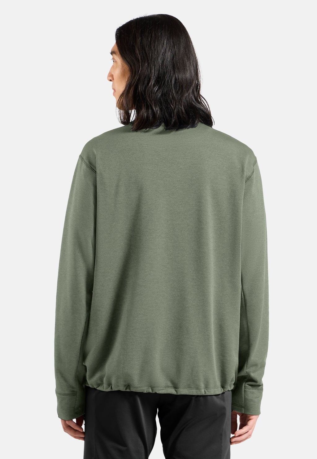 The Essentials grid fleece half-zip multisport mid layer