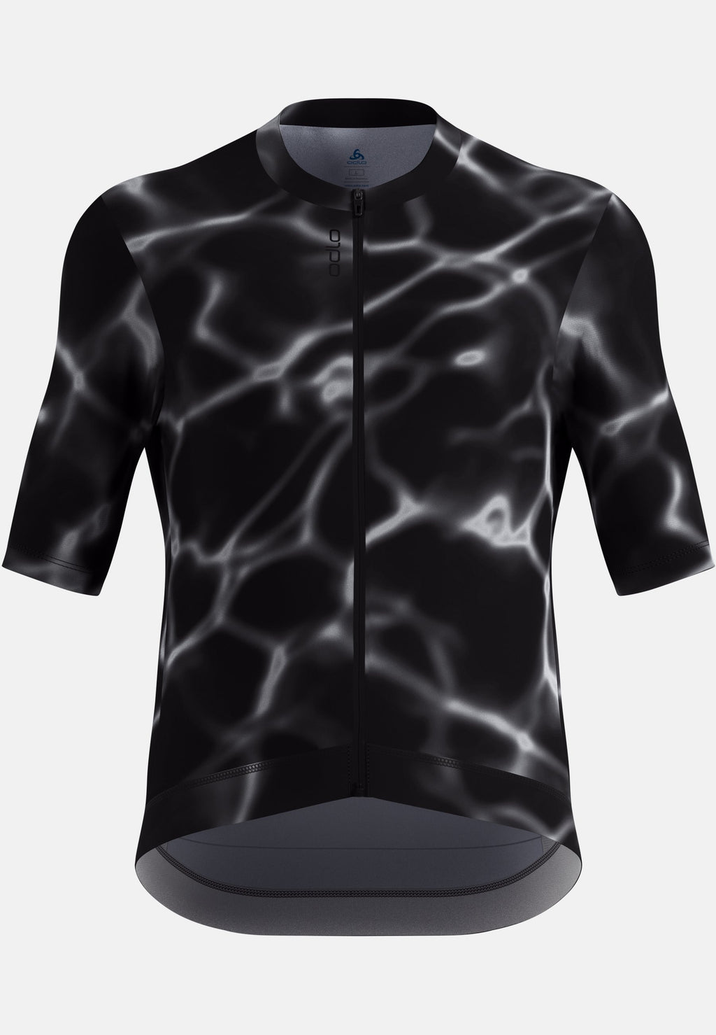 The Zeroweight Pro Chill-Tec full-zip print cycling jersey