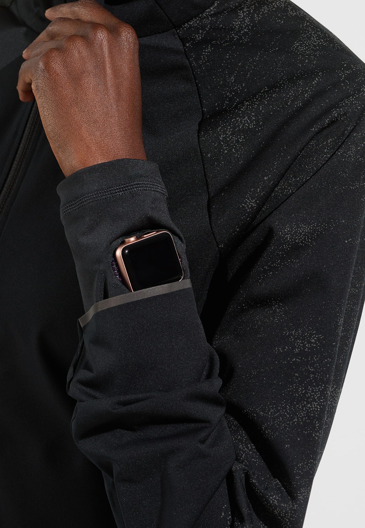 The Zeroweight Pro Warm reflective running jacket