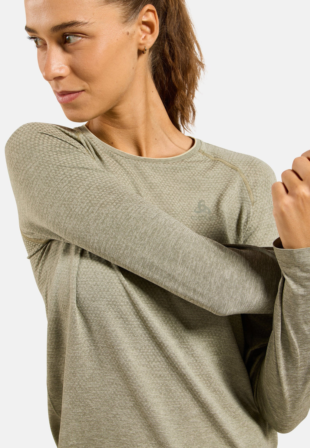 The Essentials seamless long sleeve running t-shirt