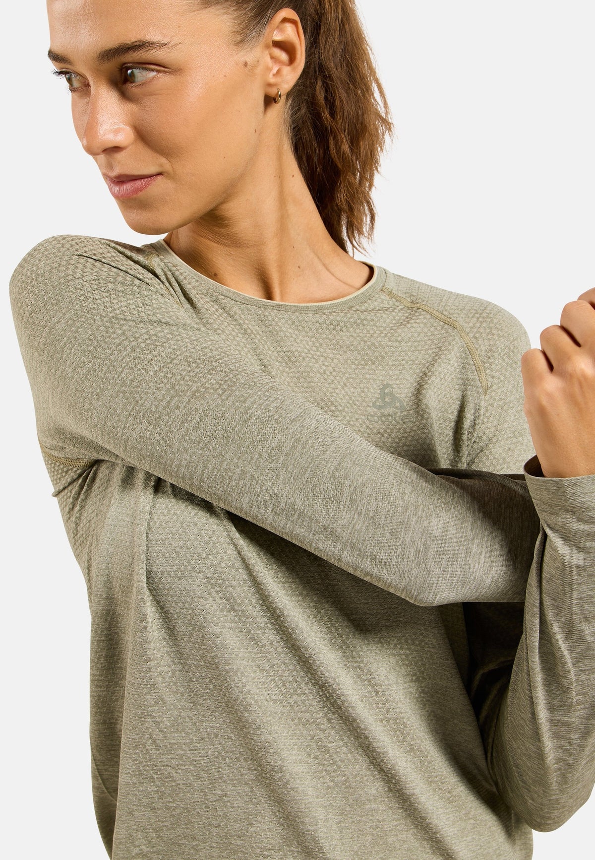 The Essentials seamless long sleeve running t-shirt
