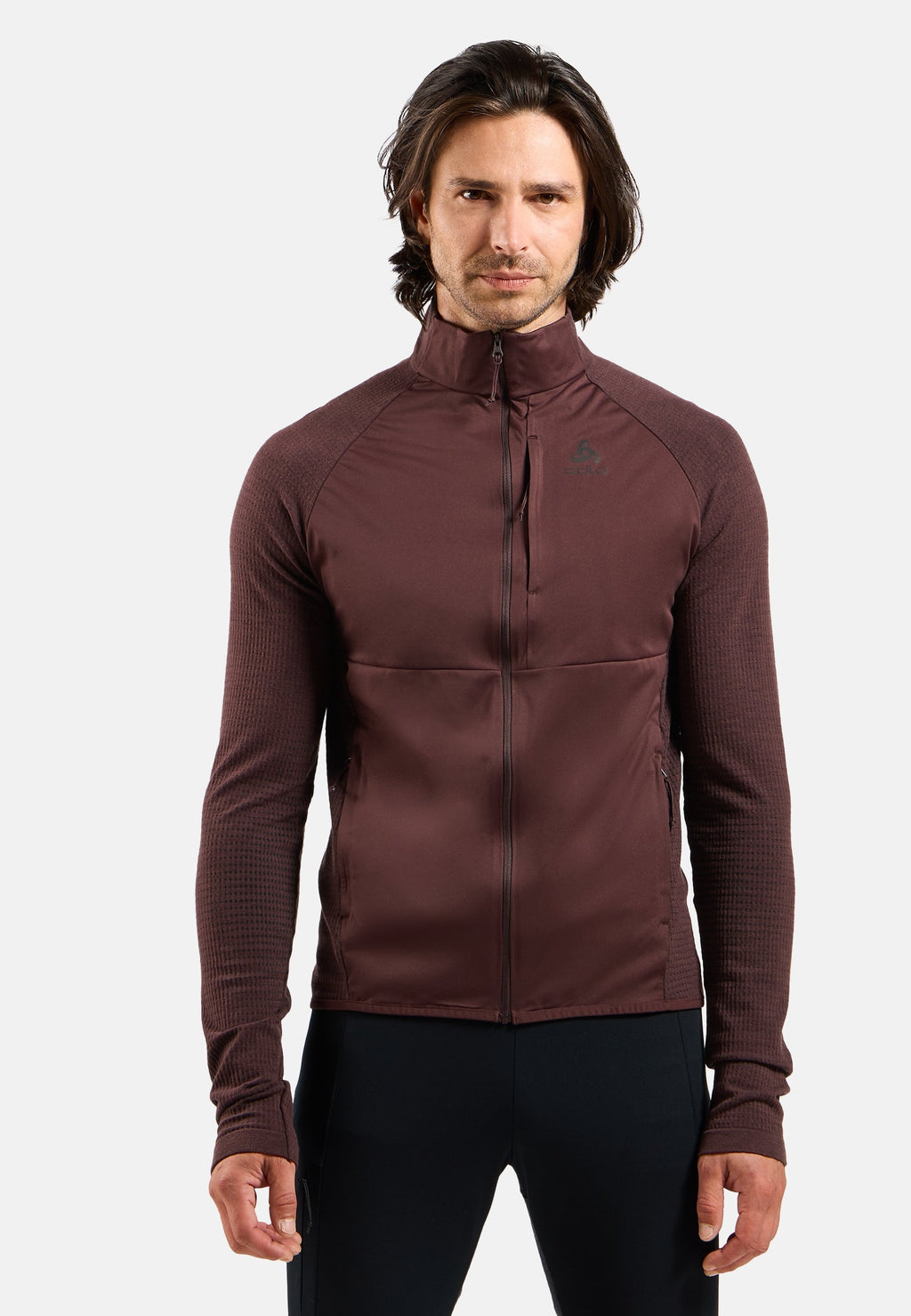 The Zeroweight Pro Performance Wool windproof hybrid cross-country jacket