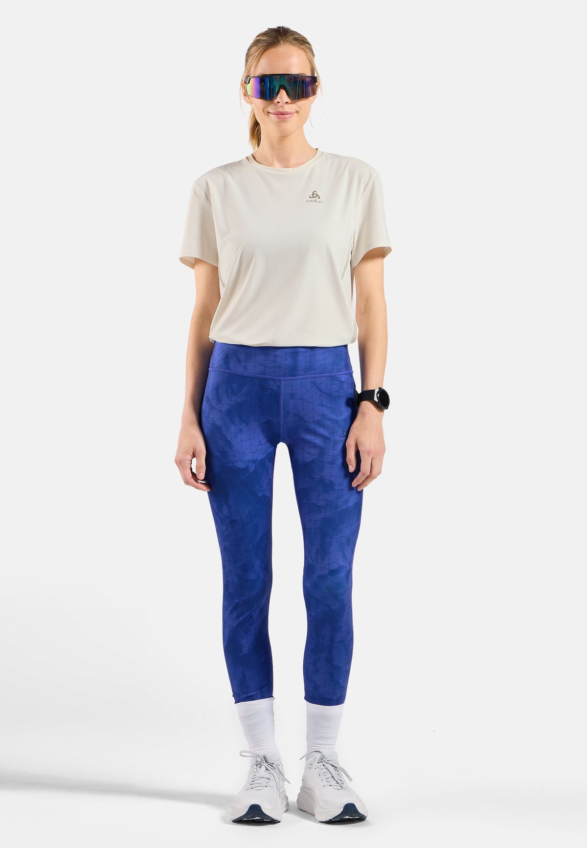 The Zeroweight hyper print running tights