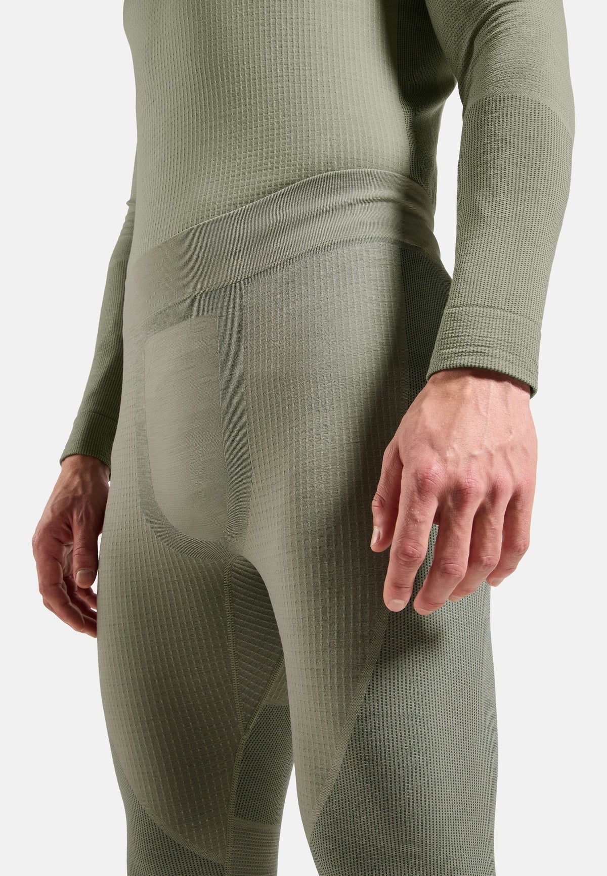 The Seamless Performance Wool full-length base layer bottoms