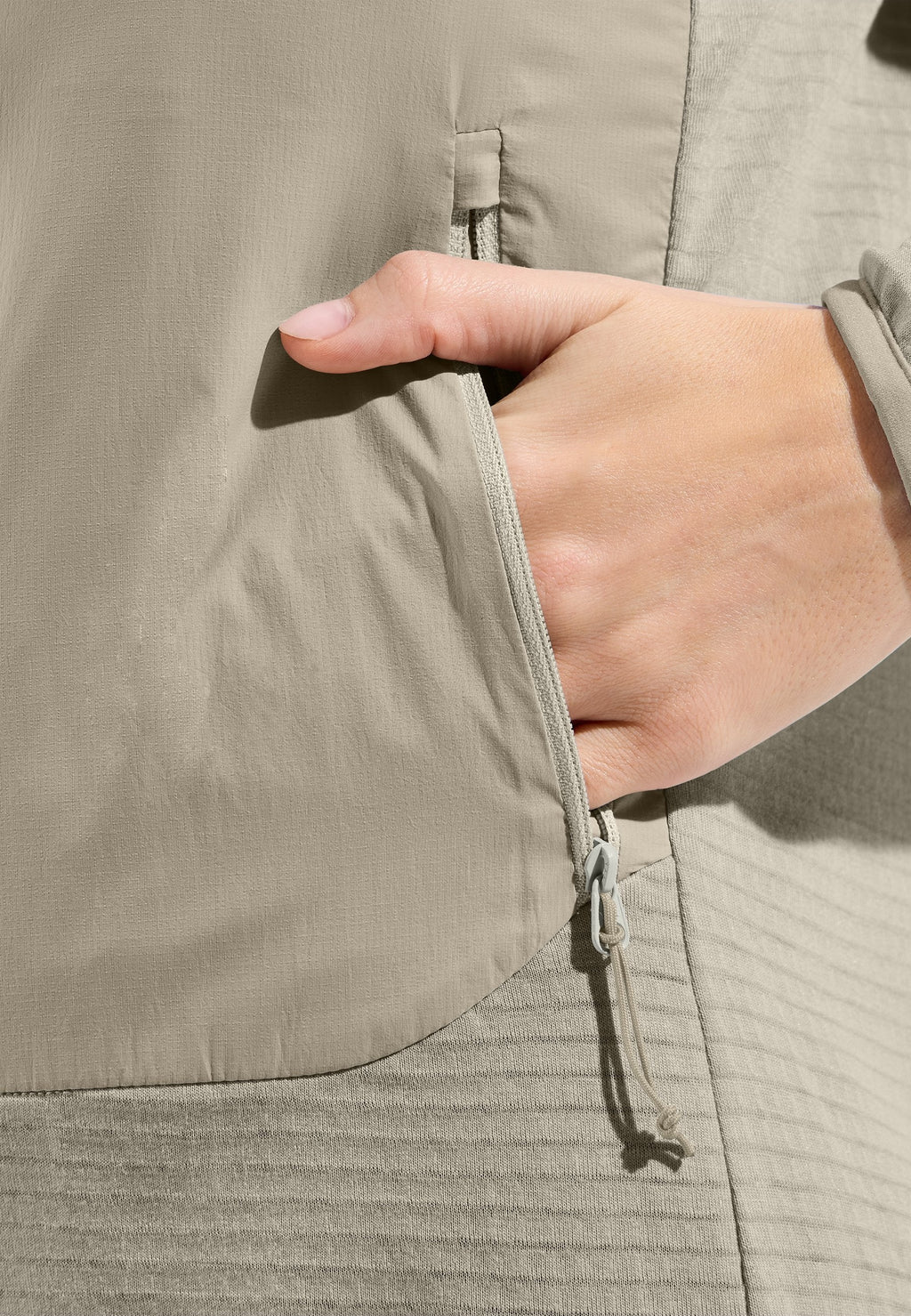 The Ascent wool insulated hybrid jacket