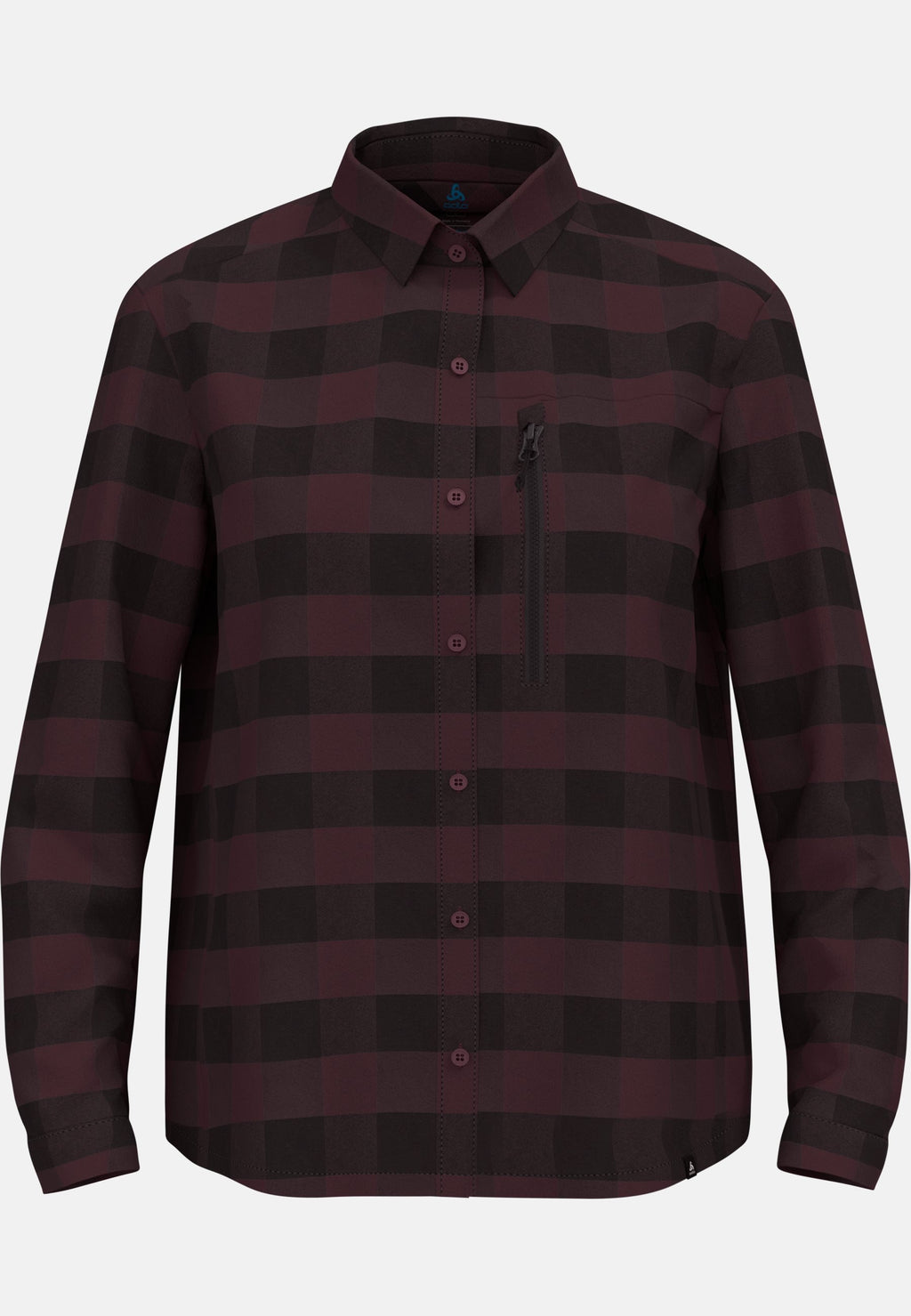 The Essentials checked flannel long sleeve