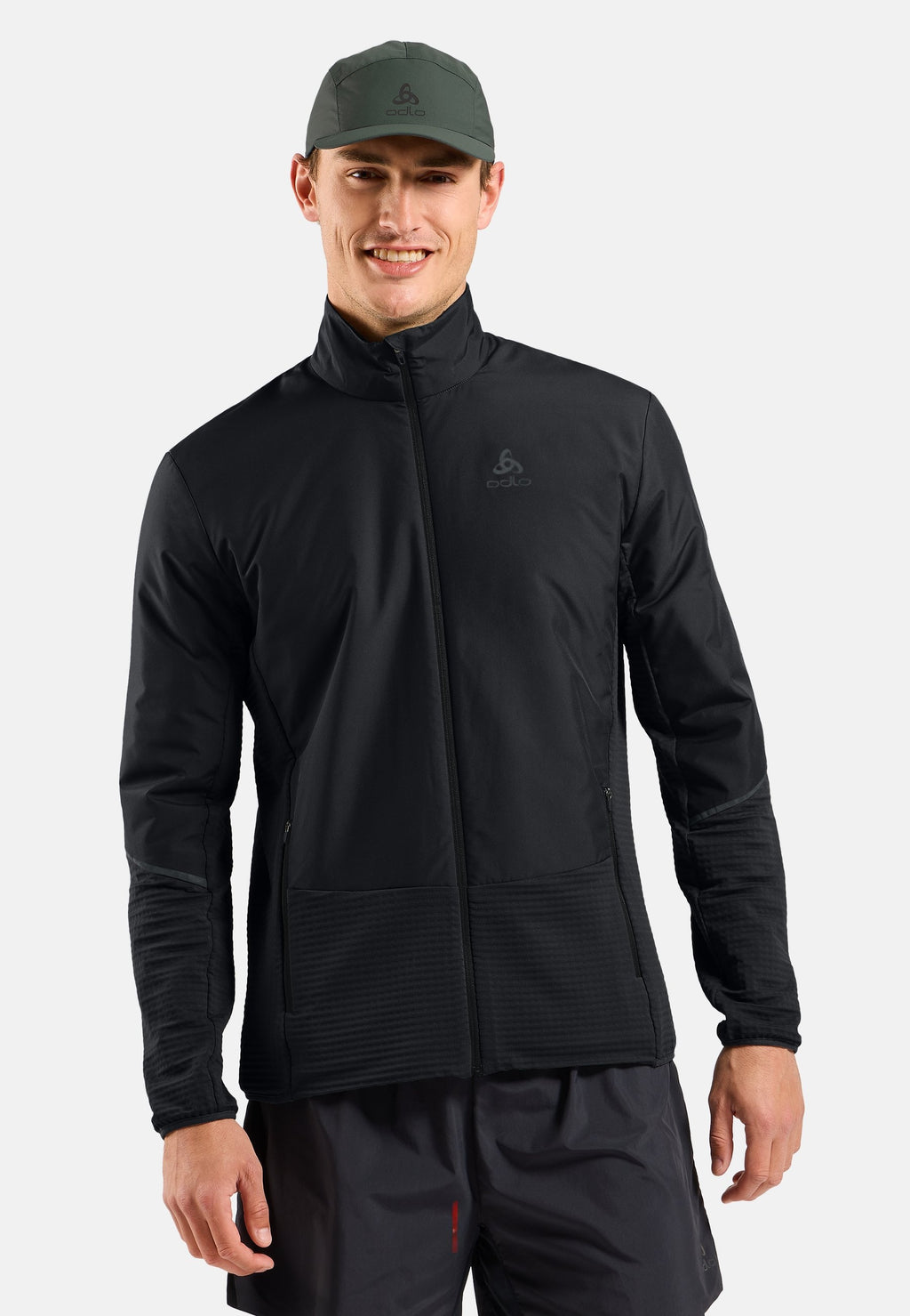 The Essentials Insulator hybrid running jacket