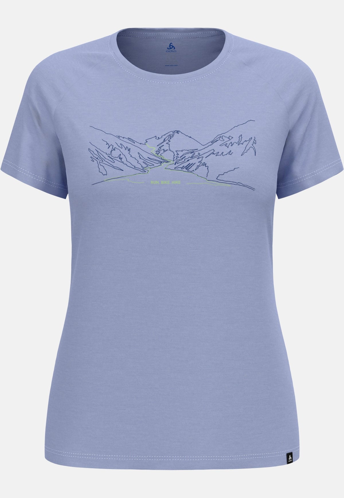 Ascent Performance Wool 130 run bike hike t-shirt