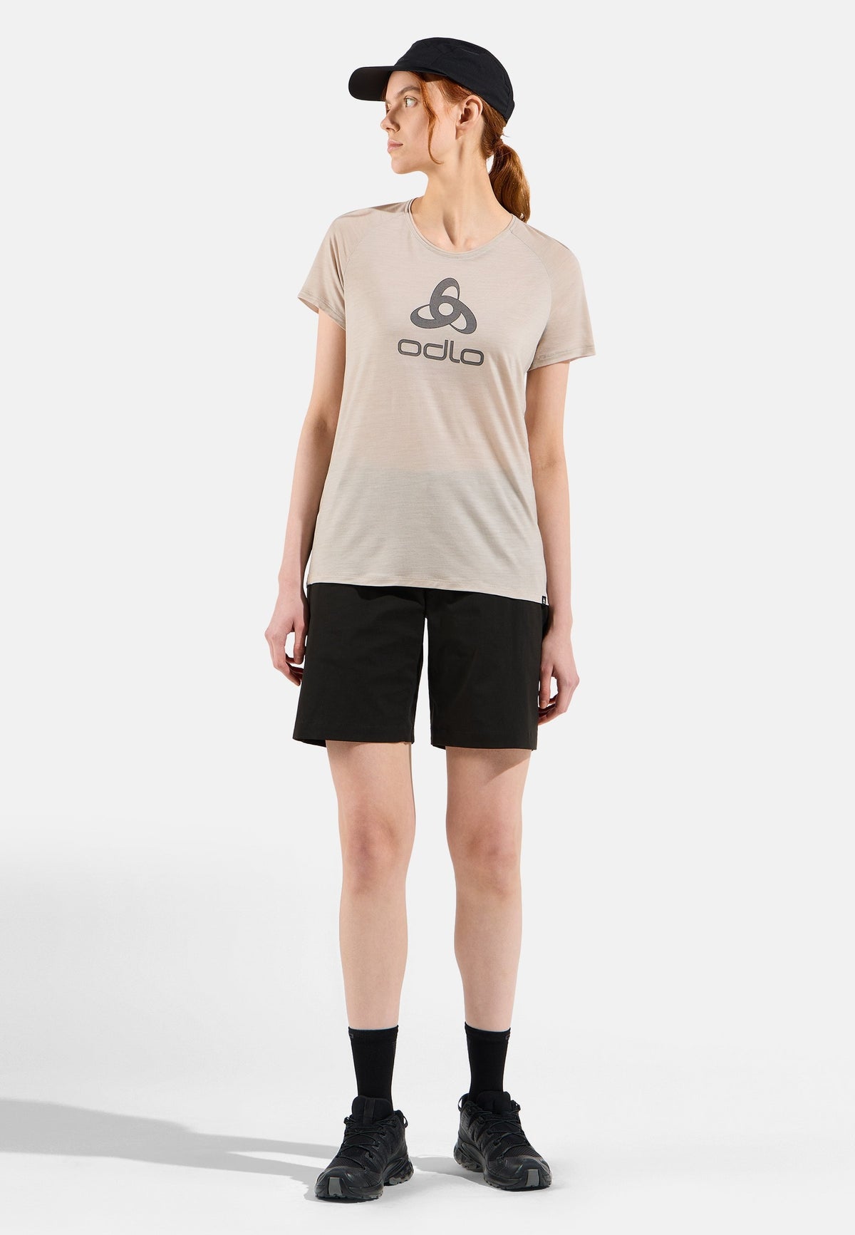 The Ride 365 Performance Wool 130 logo t-shirt